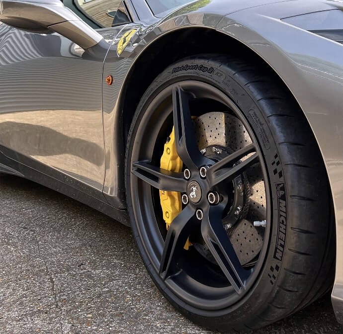 Ferrari wheel refurbishment