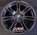 R117LSS EXCHANGE SERVICE - BMW 5 6 SERIES 4x17" GENUINE 350M LOTUS SPARKLE SATIN ALLOY WHEELS