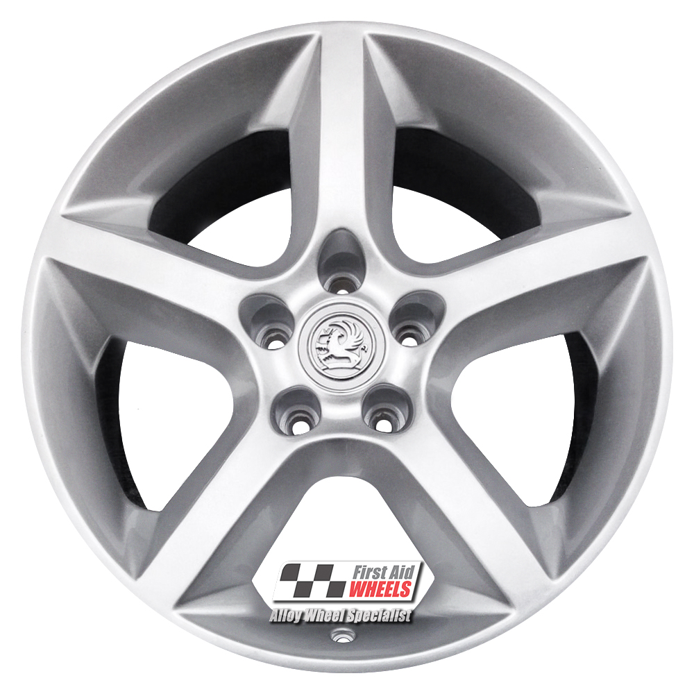 [R446S] R446S EXCHANGE SERVICE - VAUXHALL ASTRA ZAFIRA SRI 4x17" 5 SPOKE SILVER ALLOY WHEELS