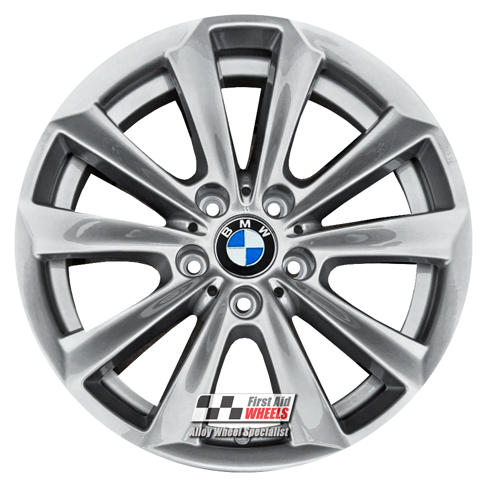 [R456FG] R456FG EXCHANGE SERVICE - BMW 5 SERIES 4x17" GENUINE STYLE 236 FERRIC GREY ALLOY WHEELS