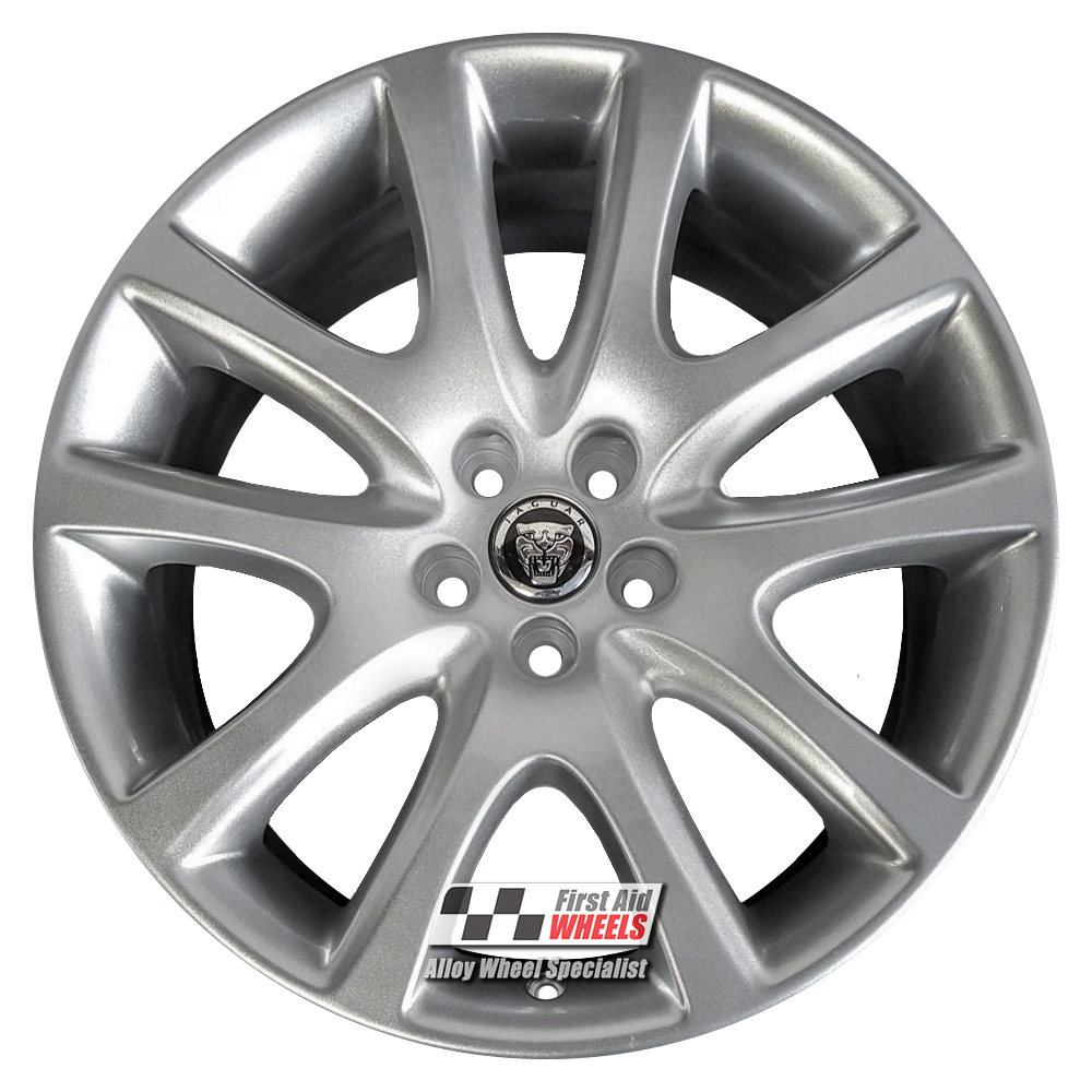 [R470S] R470S EXCHANGE SERVICE - JAGUAR XJ X350 X358 4x19" GENUINE POLARIS SILVER ALLOY WHEELS