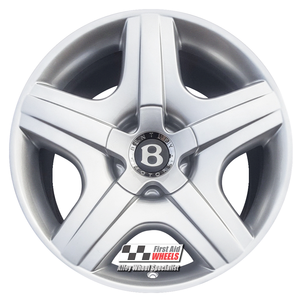 [R485S] R485S EXCHANGE SERVICE - BENTLEY CONTINENTAL GT 4x19" GENUINE 5 SPOKE ALLOY WHEELS