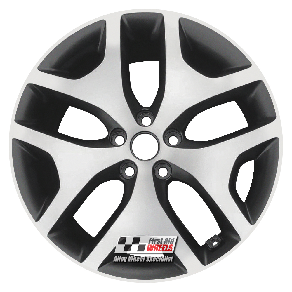 [R493DBS] R493DBS EXCHANGE SERVICE - KIA SPORTAGE 4x19" GENUINE 5 Y SPOKE REFURBISHED ALLOY WHEELS