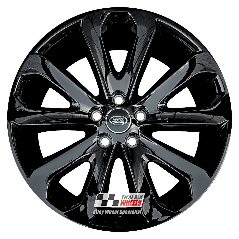 [R511GB] R511GB EXCHANGE SERVICE - RANGE ROVER L405 4x20" GENUINE STYLE 502 GLOSS BLACK ALLOY WHEELS