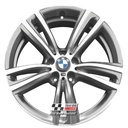 R345DFG EXCHANGE SERVICE - BMW 3 / 4 SERIES 4x19" GENUINE 442M FERRIC GREY ALLOY WHEELS