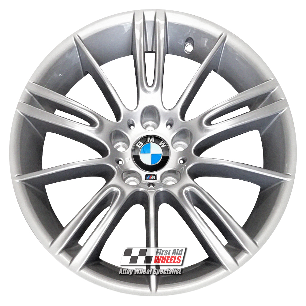 [R103LFG] R103LFG EXCHANGE SERVICE - BMW 3 SERIES 4x18" GENUINE STYLE 193M MV3 LIGHT FERRIC GREY ALLOY WHEELS