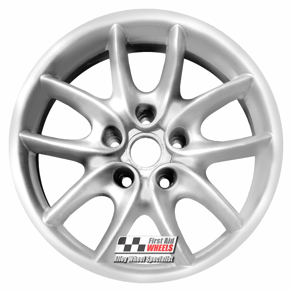 [R134S] R134S EXCHANGE SERVICE - PORSCHE CAYENNE TURBO 4x19" GENUINE SILVER ALLOY WHEELS