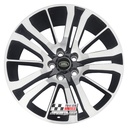R146DCB EXCHANGE SERVICE - RANGE ROVER SPORT HSE 4x20" GENUINE GLOSS BLACK DIAMOND CUT ALLOY WHEELS