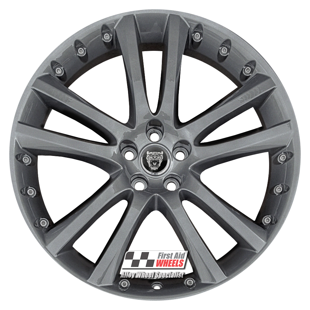 [R180G] R180G EXCHANGE SERVICE - JAGUAR XF 4x20" GENUINE SENTA 8.5J GREY REFURBISHED ALLOY WHEELS