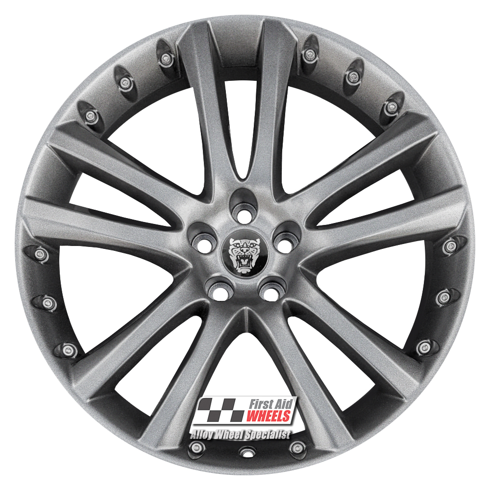 [R180LSS] R180LSS EXCHANGE SERVICE - JAGUAR XF 4x20" GENUINE SENTA 8.5J SATIN LOTUS SPARKLE REFURBISHED ALLOY WHEELS