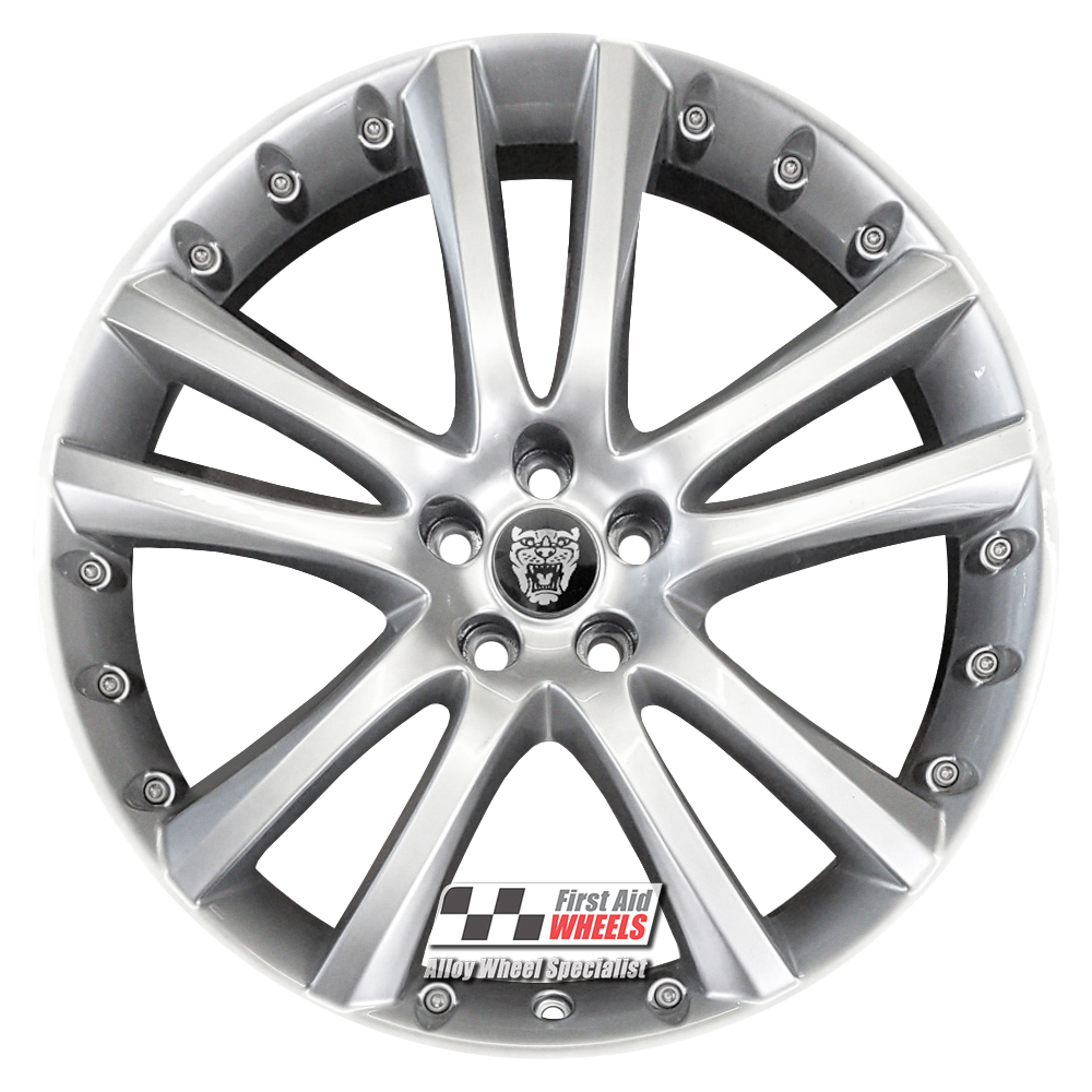 [R180S] R180S EXCHANGE SERVICE - JAGUAR XF 4x20" GENUINE SENTA 8.5J SILVER REFURBISHED ALLOY WHEELS