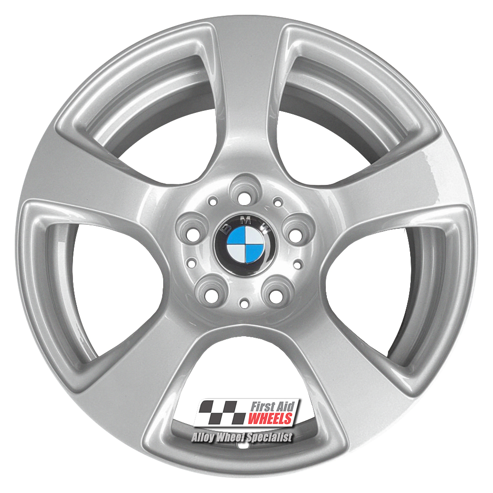 [R184S] R184S EXCHANGE SERVICE - BMW 3 SERIES E90 4x17" GENUINE STYLE 157 SILVER ALLOY WHEELS