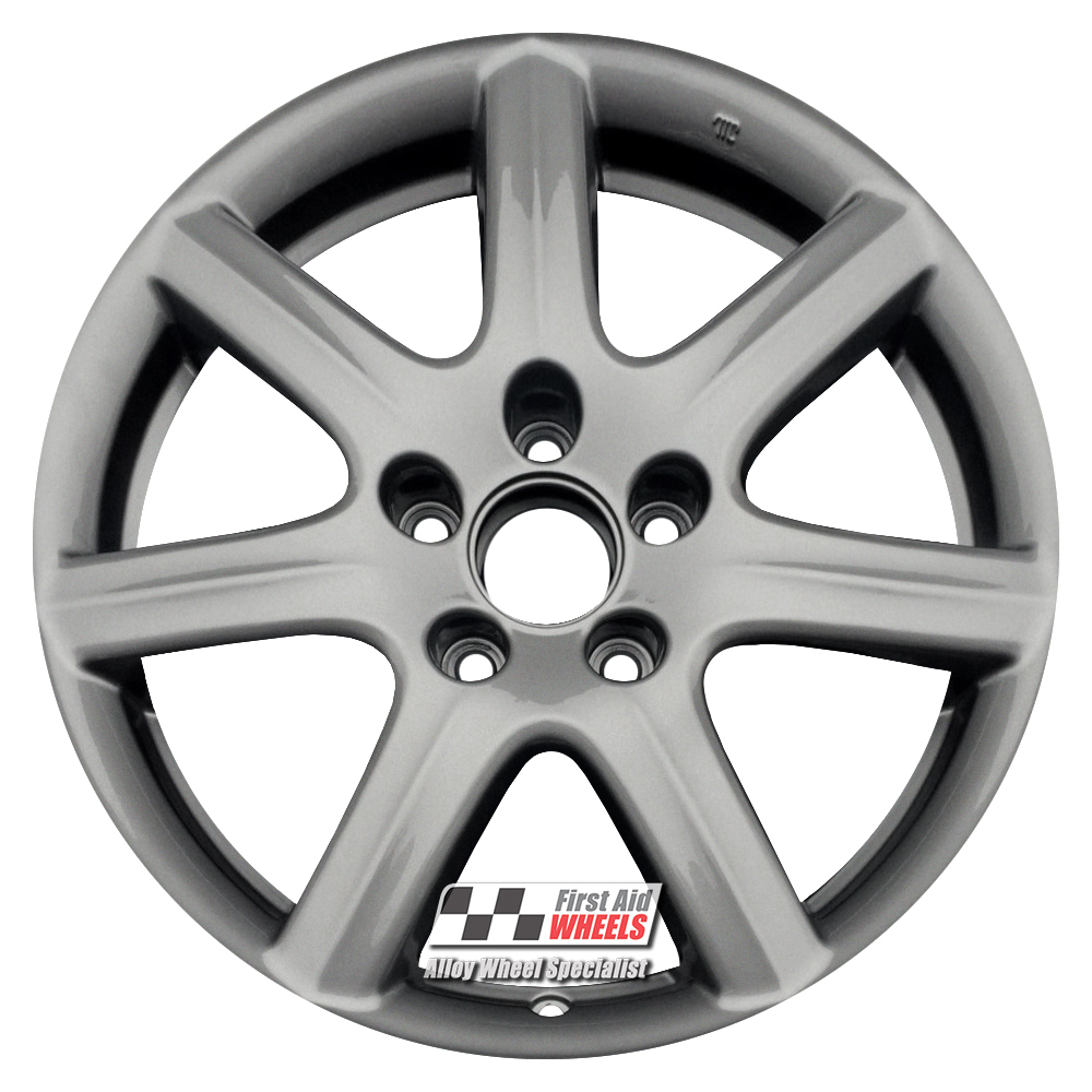 [R187A] R187A EXCHANGE SERVICE - HONDA CIVIC 4x17" GENUINE 7 SPOKE ANTHRACITE ALLOY WHEELS