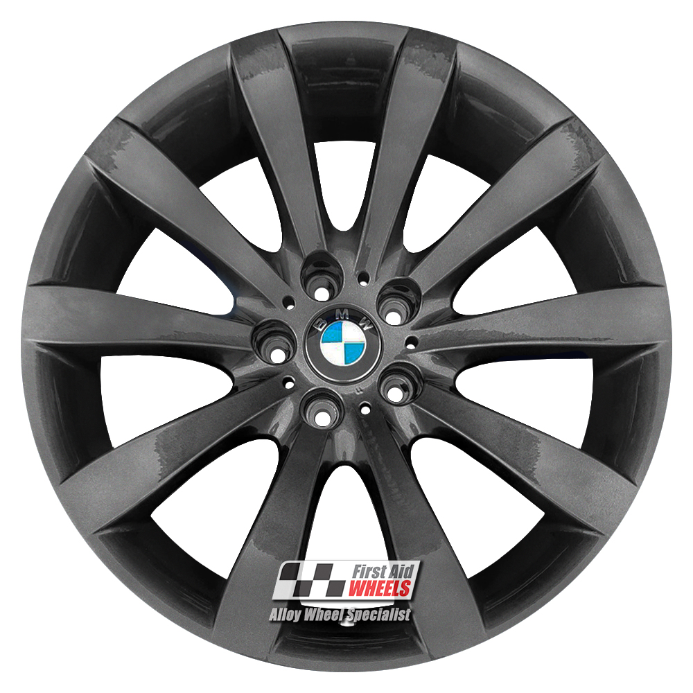 [R220CG] R220CG EXCHANGE SERVICE - BMW 6 SERIES 4x19" GENUINE STYLE 218 COURSE GRAPHITE ALLOY WHEELS
