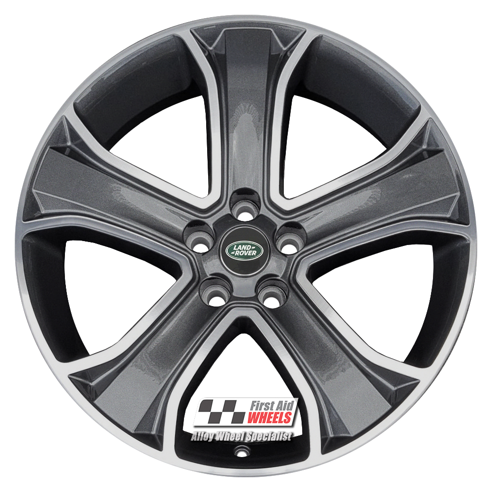 [R247DCA] R247DCA EXCHANGE SERVICE - RANGE ROVER SPORT 4x20" ANTHRACITE DIAMOND CUT STYLE 6 ALLOY WHEELS