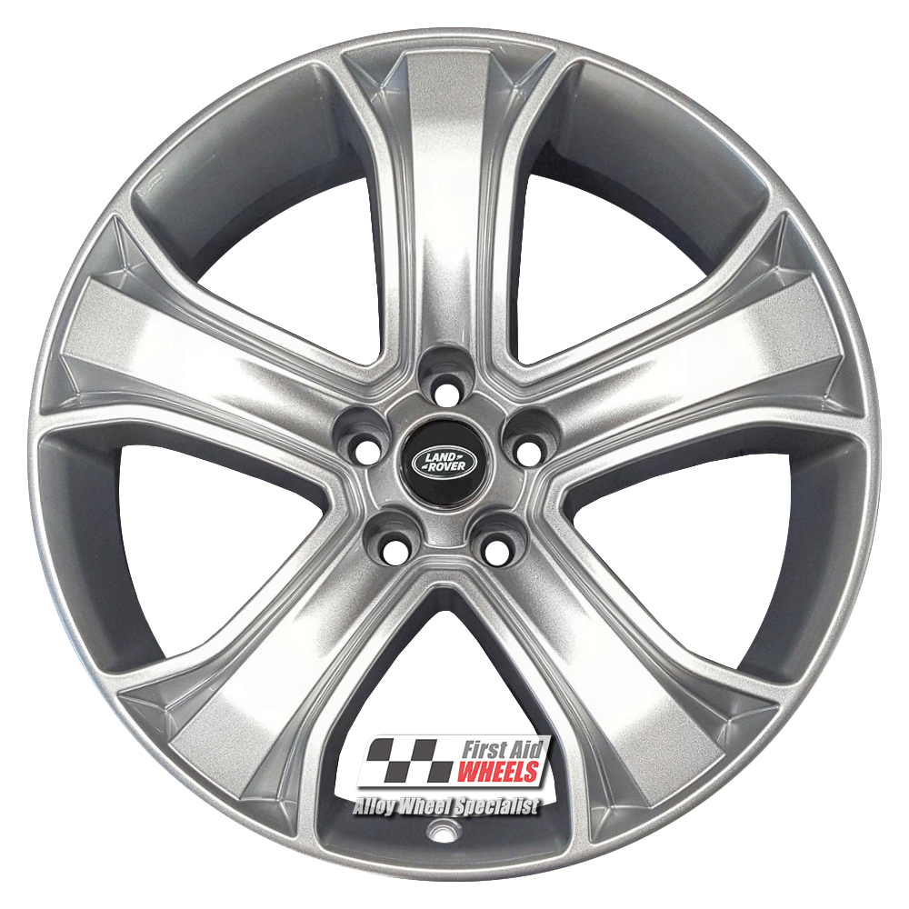 [R247S] R247S EXCHANGE SERVICE - RANGE ROVER SPORT 4x20" SILVER STYLE 6 ALLOY WHEELS