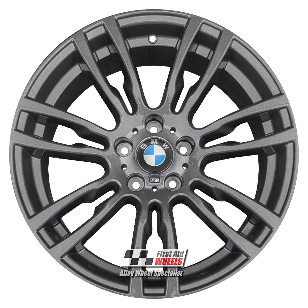 [R354A] R354A EXCHANGE SERVICE - BMW 3/4 SERIES 4x19" GENUINE STYLE 403M ANTHRACITE ALLOY WHEELS