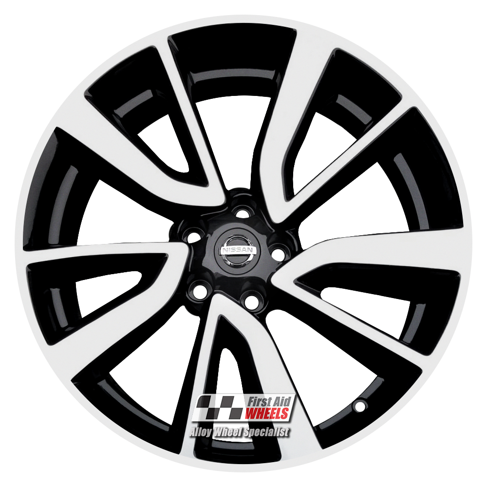 [R367DCB] R367DCB EXCHANGE SERVICE - NISSAN QASHQAI X-TRAIL 4x19" GENUINE TEKNA ALLOY WHEELS