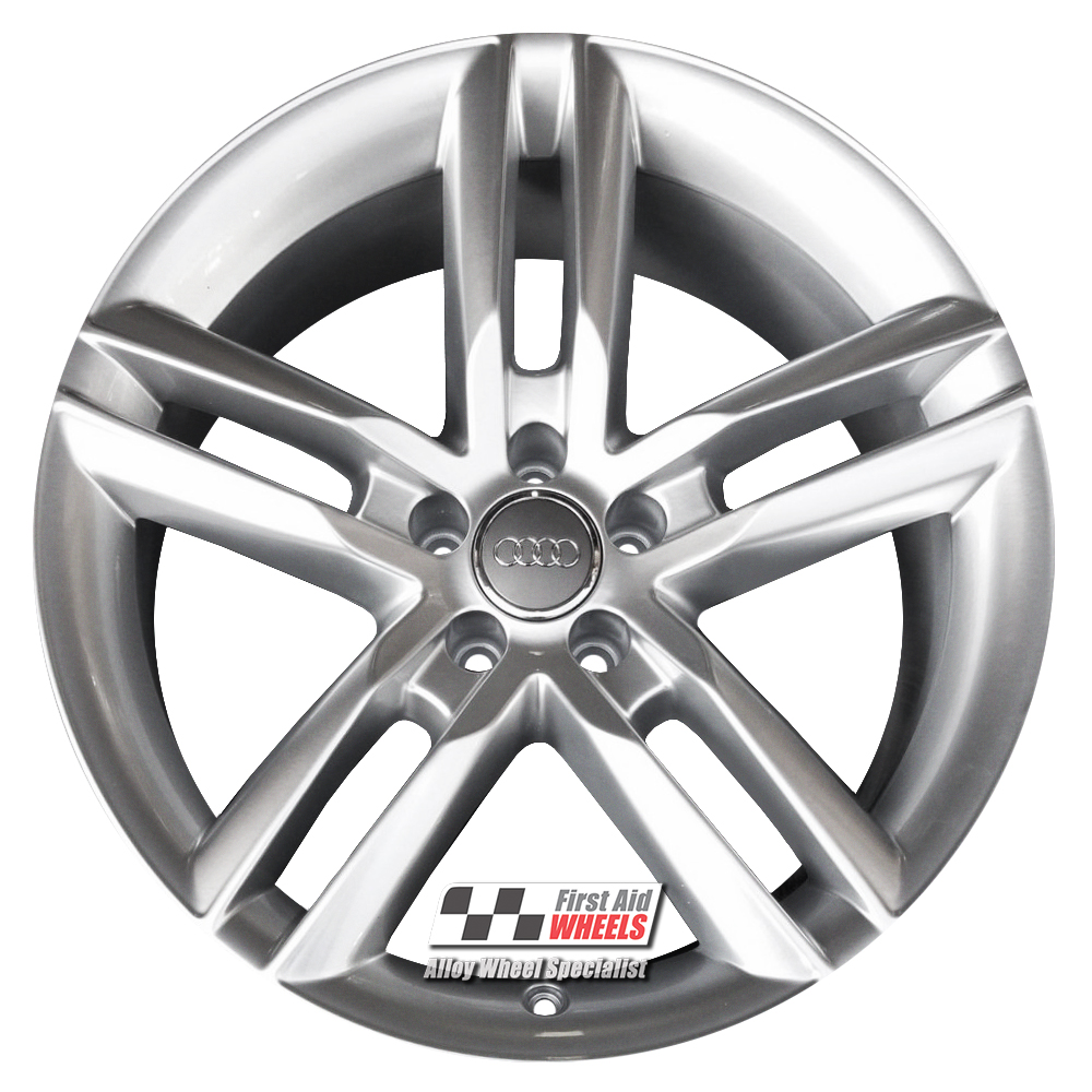 [R370S] R370S EXCHANGE SERVICE - AUDI A8 4H 4x19" GENUINE SILVER ALLOY WHEELS