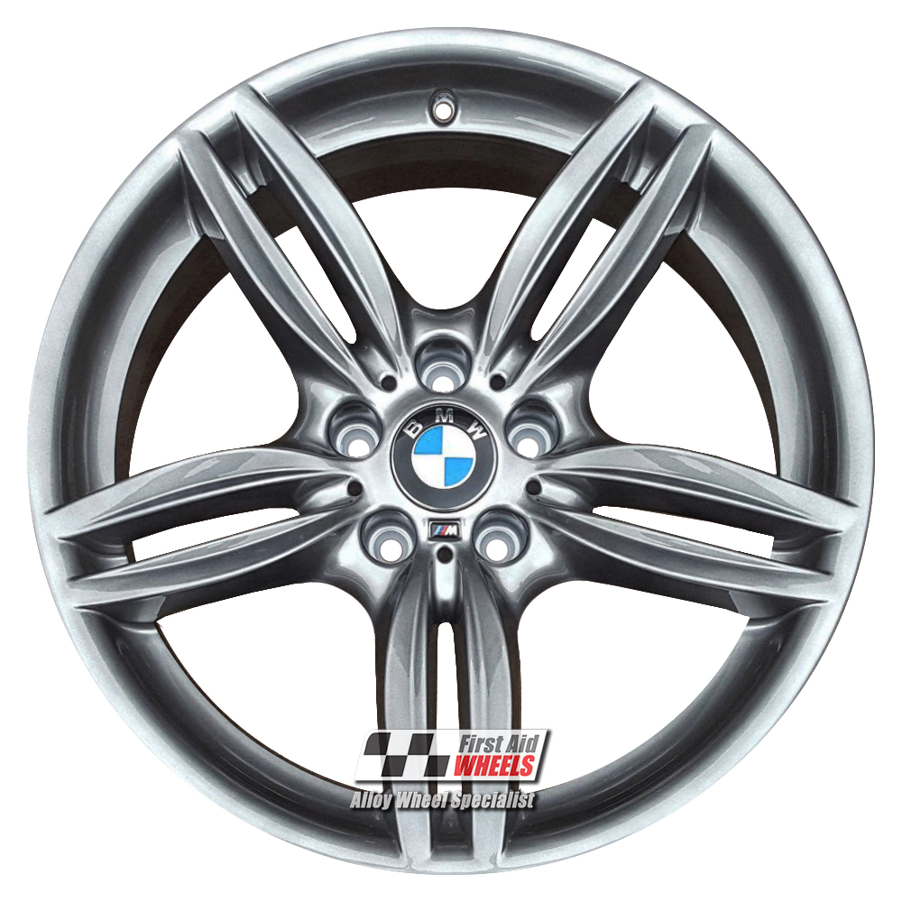 [R379FG] R379FG EXCHANGE SERVICE - BMW 5 6 SERIES 4x19" GENUINE STYLE 351M FERRIC GREY ALLOY WHEELS