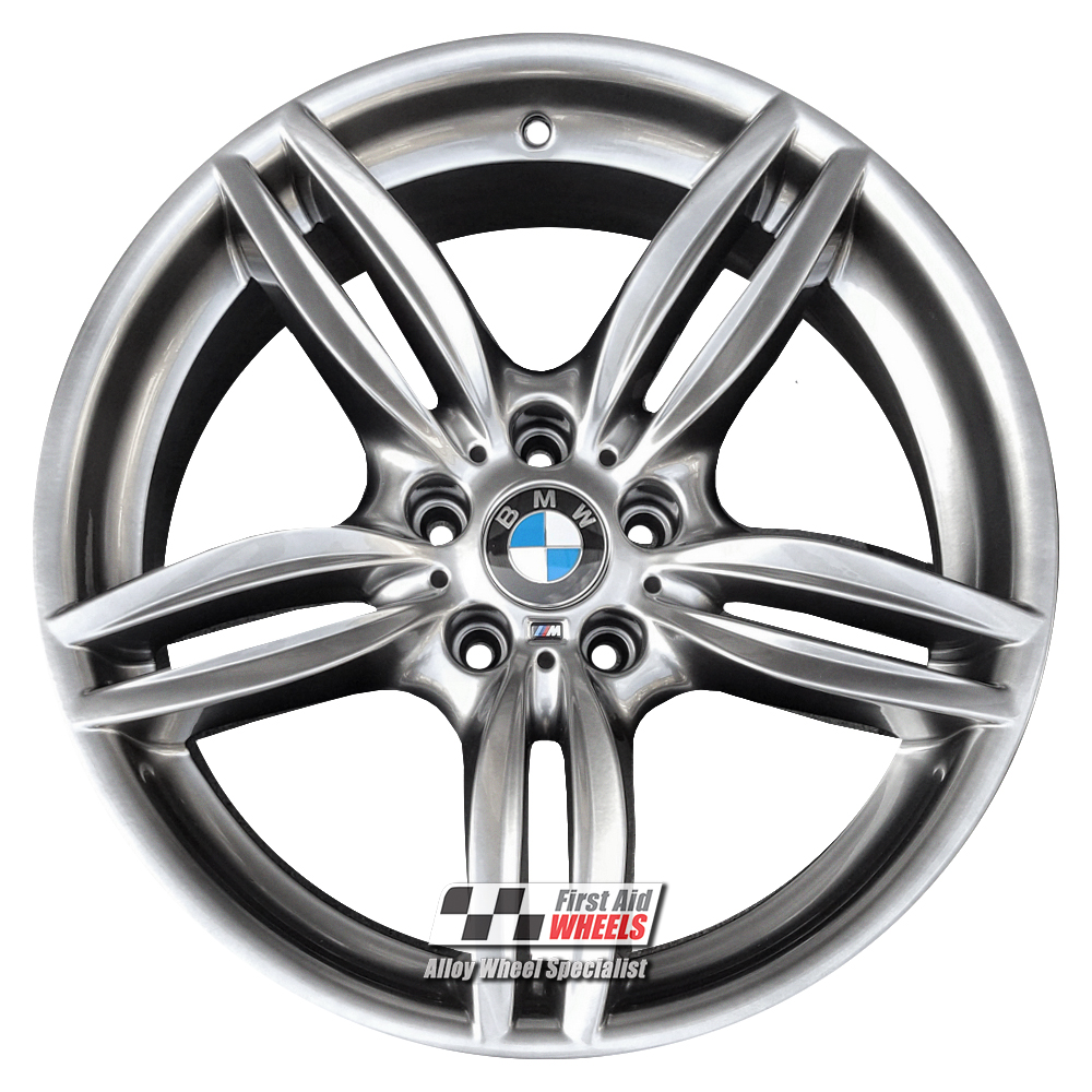 [R379SC] R379SC EXCHANGE SERVICE - BMW 5 6 SERIES 4x19" GENUINE STYLE 351M SHADOW CHROME ALLOY WHEELS