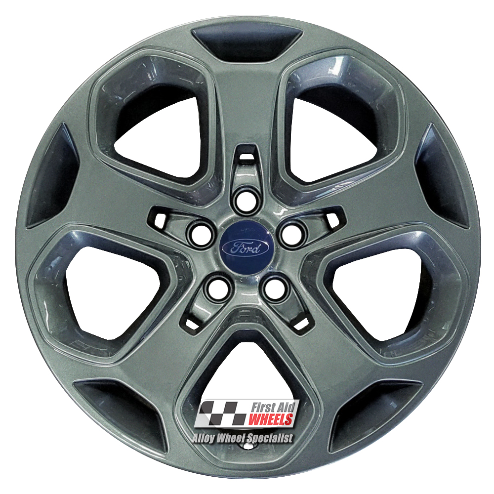 [R397A] R397A EXCHANGE SERVICE - FORD MONDEO MK4 4x18" GENUINE Y SPOKE ANTHRACITE ALLOY WHEELS