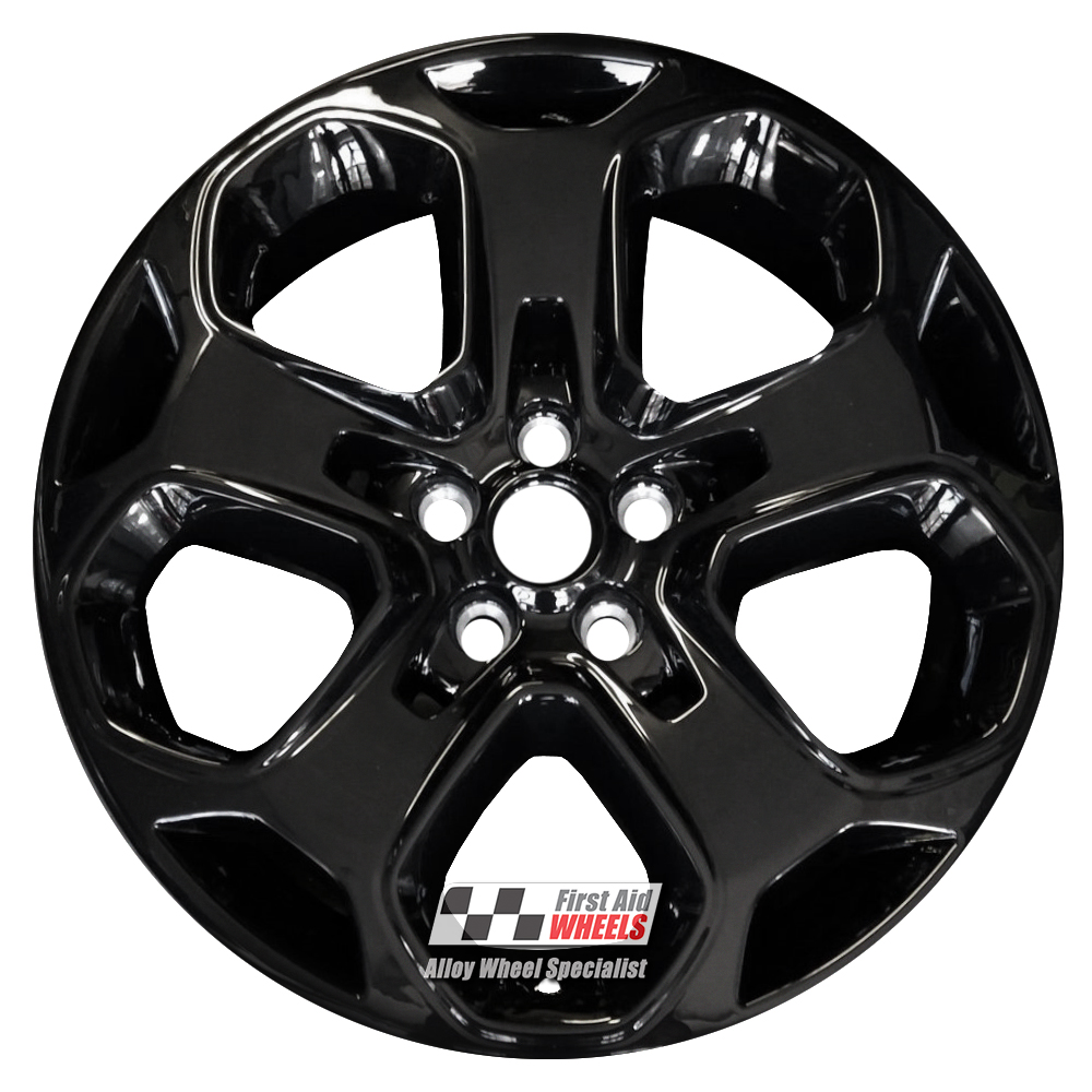 [R397GB] R397GB EXCHANGE SERVICE - FORD MONDEO MK4 4x18" GENUINE Y SPOKE GLOSS BLACK ALLOY WHEELS