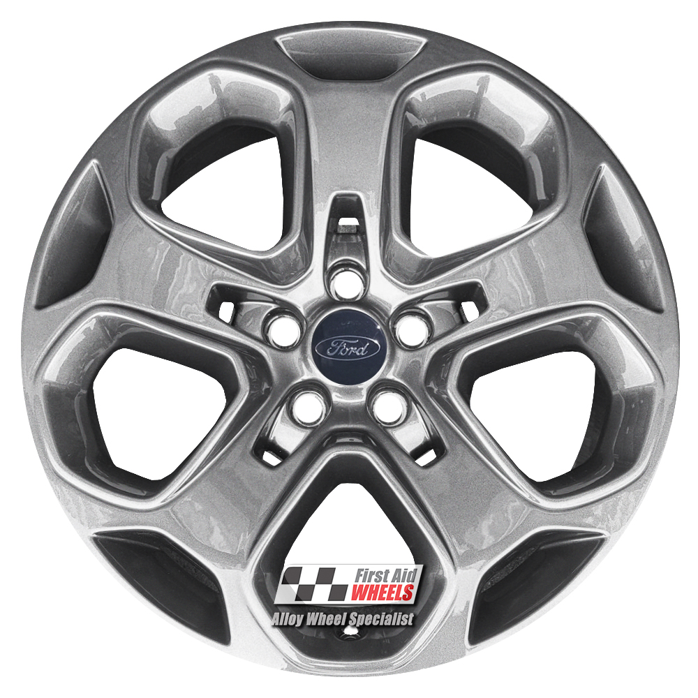 [R397LG] R397LG EXCHANGE SERVICE - FORD MONDEO MK4 4x18" GENUINE Y SPOKE LAND ROVER GRAPHITE ALLOY WHEELS