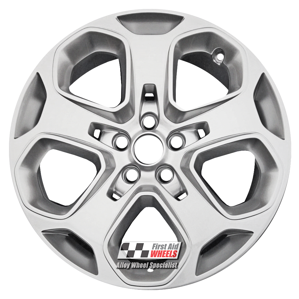 [R397S] R397S EXCHANGE SERVICE - FORD MONDEO MK4 4x18" GENUINE Y SPOKE SILVER ALLOY WHEELS