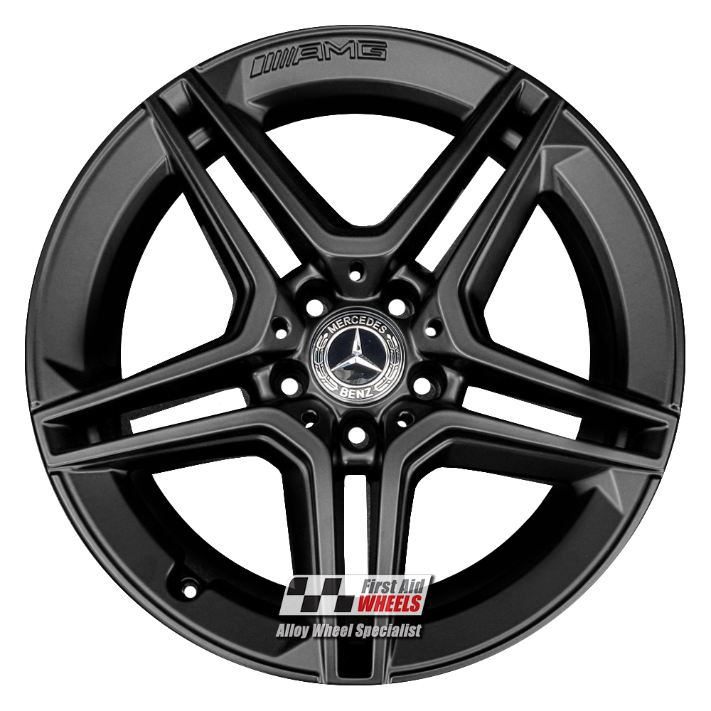 R559GB EXCHANGE SERVICE MERCEDES A B CLASS CLA 4x18" GENUINE AMG