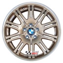 R109RG EXCHANGE SERVICE - BMW E46 M3 4x19" GENUINE STYLE 67M ROSE GOLD GREY ALLOY WHEELS