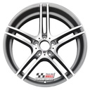 R236DCG EXCHANGE SERVICE - BMW 3 SERIES 4x19" GENUINE STYLE 313M GREY DIAMOND CUT ALLOY WHEELS