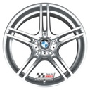 R236S EXCHANGE SERVICE - BMW 3 SERIES 4x19" GENUINE STYLE 313M SILVER ALLOY WHEELS